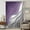 Multicolor, variant on Purple Grey Ombre Sheer Curtains 45 Inches Long, Modern Geometric Abstract Aesthetics Cream Light Filering Curtains, Breathable Simi Curtain Privacy Drapes for Kitchen Bathroom Small Window Treatment