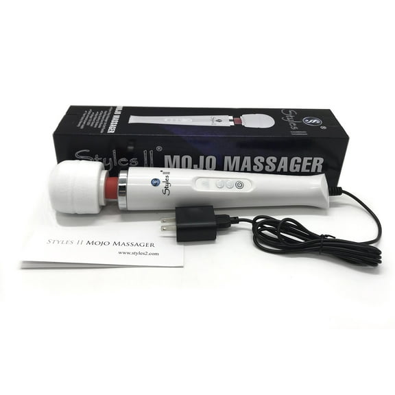 Styles II Hand-Held Full Body Massager - Great At-Home for Neck Pain, Back, Shoulder, Waist, Feet - Suitable for All