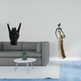 thumbnail image 2 of Estatua del gesto de la roca,Estatuas y figuras de dedos con gestos de música rock,Figura de escritorio,Artesanía de escritorio con figuras africanas coleccionables,Estatua de dama, 2 of 8