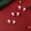 Pinzas de madera navideñas, accesorios de decoración festiva, artículos para fiestas, adornos para el árbol de Navidad para decoración de fiestas y eventos