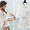 thumbnail image 4 of Female Dress Form Mannequin Body Foam Mannequin Torso 60-67 Inch Adjustable Dress Mannequin with Wooden Tripod Base Stand for Sewing Dressmaker Model Display Fitting Styling (Mixed), 4 of 10