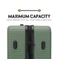thumbnail image 3 of ELLE Passage 3 Piece Expandable Retro Spinner Luggage Set | Sage, 3 of 9