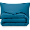thumbnail image 2 of Bare Home Ultra-Soft Goose Down Alternative Comforter Set, Twin/Twin XL, Medium Blue, 2 of 6