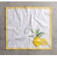 thumbnail image 3 of Maison d' Hermine Limoncello 100% Cotton Soft and Comfortable Set of 4 Napkins Perfect for Family Dinners Weddings Cocktail Kitchen Spring/Summer (20 Inch by 20 Inch)., 3 of 5