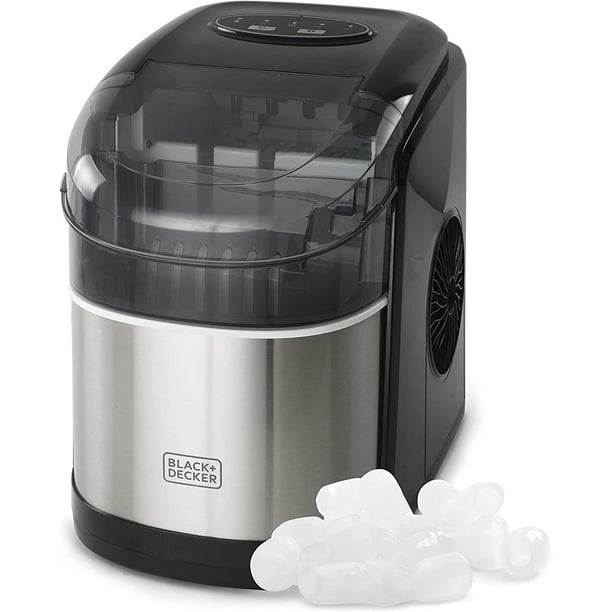 BLACK+DECKER Countertop Ice Maker, 26 lb. Ice Machine