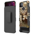 thumbnail image 4 of Value Pack ! for T-Mobile Revvl 5G Phone Case 360° Cover Clip Kickstand Holster Hybrid Shock Bumper (Deer), 4 of 4