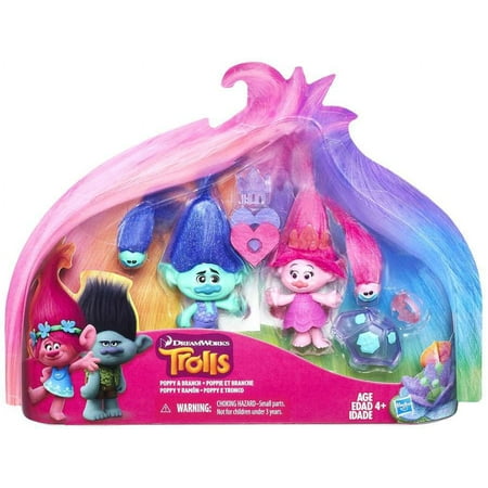 Trolls Poppy & Branch Action Figure