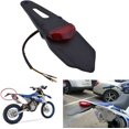 thumbnail image 1 of KaTur Rear Fender LED Brake Red Tail Light Lamp with Bracket for Off-Road Motorcycle Motocross Dirt Bike (Red Lens), 1 of 5