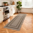 thumbnail image 5 of Ivalue Hallway Runner 2x6 Non Slip Kitchen Runner Rug Washable Brown, 5 of 8