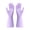 Purple, variant on Heavy Duty Gloves, Thick Household Washing Gloves, 1 Pair, Grease Proof, Ergonomic, Flexible Grip, Situable for Kitchen, Laundry, Window and Garden Work