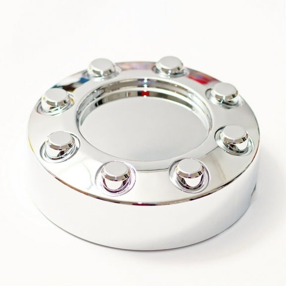 NEW FOR 2005-2018 F250 F350 SRW 2WD CHROME WHEEL CENTER HUB CAP FRONT REAR