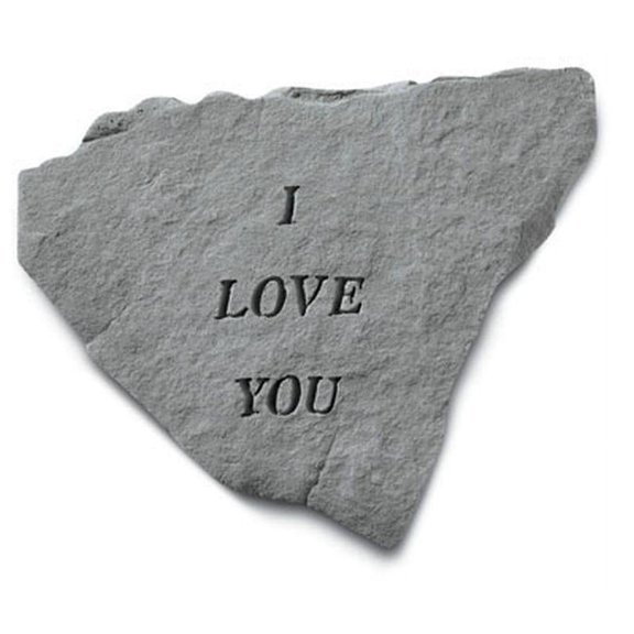 I Love You Memorial And Inspirational Stone