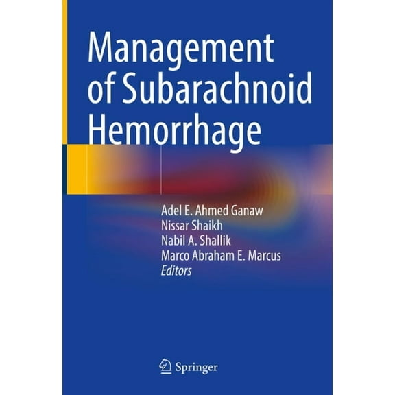 Management of Subarachnoid Hemorrhage, (Hardcover)