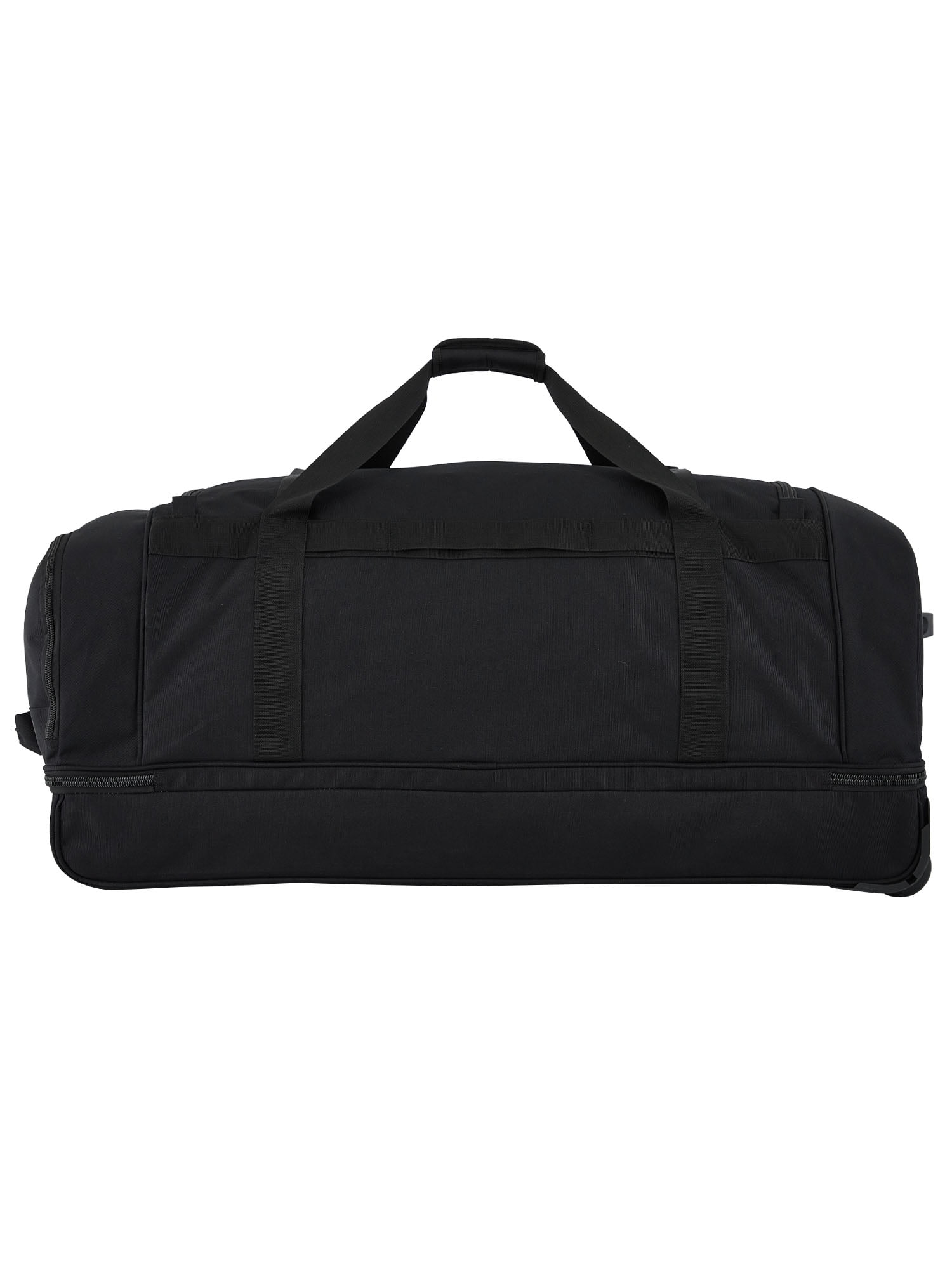 Protege Everyday Journey Jumbo 36-inch Rolling Drop-Bottom Travel Duffel, Black