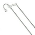 thumbnail image 1 of Leslie's Sterling Silver 2 mm Adjustable Rope Chain (Weight: 6.67 Grams, Length: 22 Inches), 1 of 2
