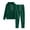 01 Green, variant on Women's Tracksuit 2 Piece Set, Casual Solid Pullover Hoodie Sweatshirts Matching Joggers Pants Sweatsuit Lounge Sets