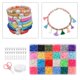 thumbnail image 5 of espaciadoras, fornituras coloridas, suministros para manualidades, accesorios planos de bricolaje Broche de langosta sueltas planas Gloria Cuentas espaciadoras, 5 of 8