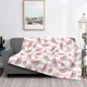 thumbnail image 2 of Fotbe Watermelon Manta de Franela con Estampado, Manta Ultrasuave para Cama, Sofá, Auto, Hipoalergénica y Antibolitas-80"x60", 2 of 6