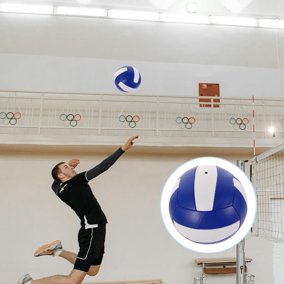 Hytrove Indoor Volleyball PU Anti-Explosion Volleyball for Training and 1 Pack