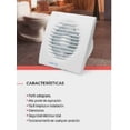 thumbnail image 2 of Ventilador EXTRACTOR de BAÑO S&P FUTURE 150 6PLG, 2 of 2