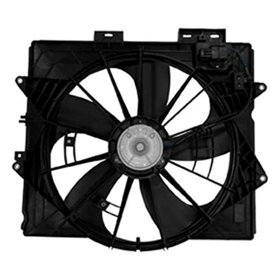 For Cadillac CTS 2009-2014 Radiator Fan Assembly | Sedan/Wagon/Coupe | Replacement For GM3115253 | 19351719, 20914377