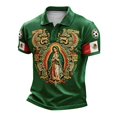 thumbnail image 2 of 2026 New Mexico Soccer Jersey for Men Fans, Mexican Jersey Soccer T-Shirt, Jersey De Mexico Crew Neck Short Sleeve Football Apparel Outdoor Training Daily T Shirt for Adult, 2 of 4