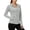Gray, variant on Outdoor Sun Jacket, Windproof Sun Shield Outdoor Jacket Women UPF 50+ High Efficiency Sun Protection Performance Lightweight and Breathable for Comfor, White S