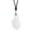 White, variant on Men's Agate Simple Dainty Cute Goldfish Koi Carp Fish Gemstone Amulet Pendant Necklace a Fish Leaping Over the Dragon Gate Orange with Chain