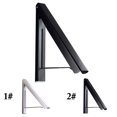 thumbnail image 2 of Coofit Wall Clothes Hanger Retractable Folding Wall Mounted Clothes Rack Coat Rack, 2 of 10