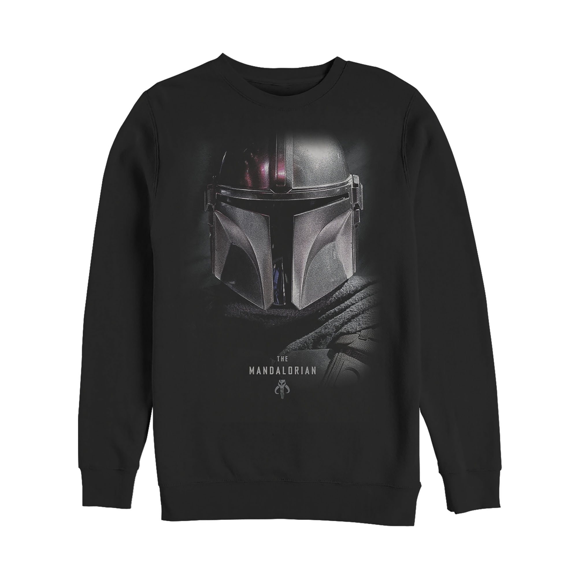 Star Wars - Men's Star Wars The Mandalorian Bounty Hunter Shadow Sweatshirt - Walmart.com 