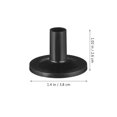 thumbnail image 2 of SKISUNO 20Pcs Cymbal Sleeves for Drum Kit Black Plastic Percussion Instrument Parts, 2 of 7