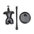thumbnail image 2 of 1:6 Dollhouse Miniature Stable Mannequin Stand Doll Holder Stand Accessories black, 2 of 8