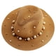 thumbnail image 1 of Sombrero de ala ancha con circunferencia de 56-58 cm, sombrero de perla para el sol, sombrero de verano para mujer, sombrero de playa para la playa, sombrero para el sol con protección solar, 1 of 5