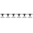 thumbnail image 1 of 6 Light Outdoor LED Grow Lights Waterproof Full Spectrum Greenhouse Lights for Plants,21FT Adjustable US Plug, 1 of 7