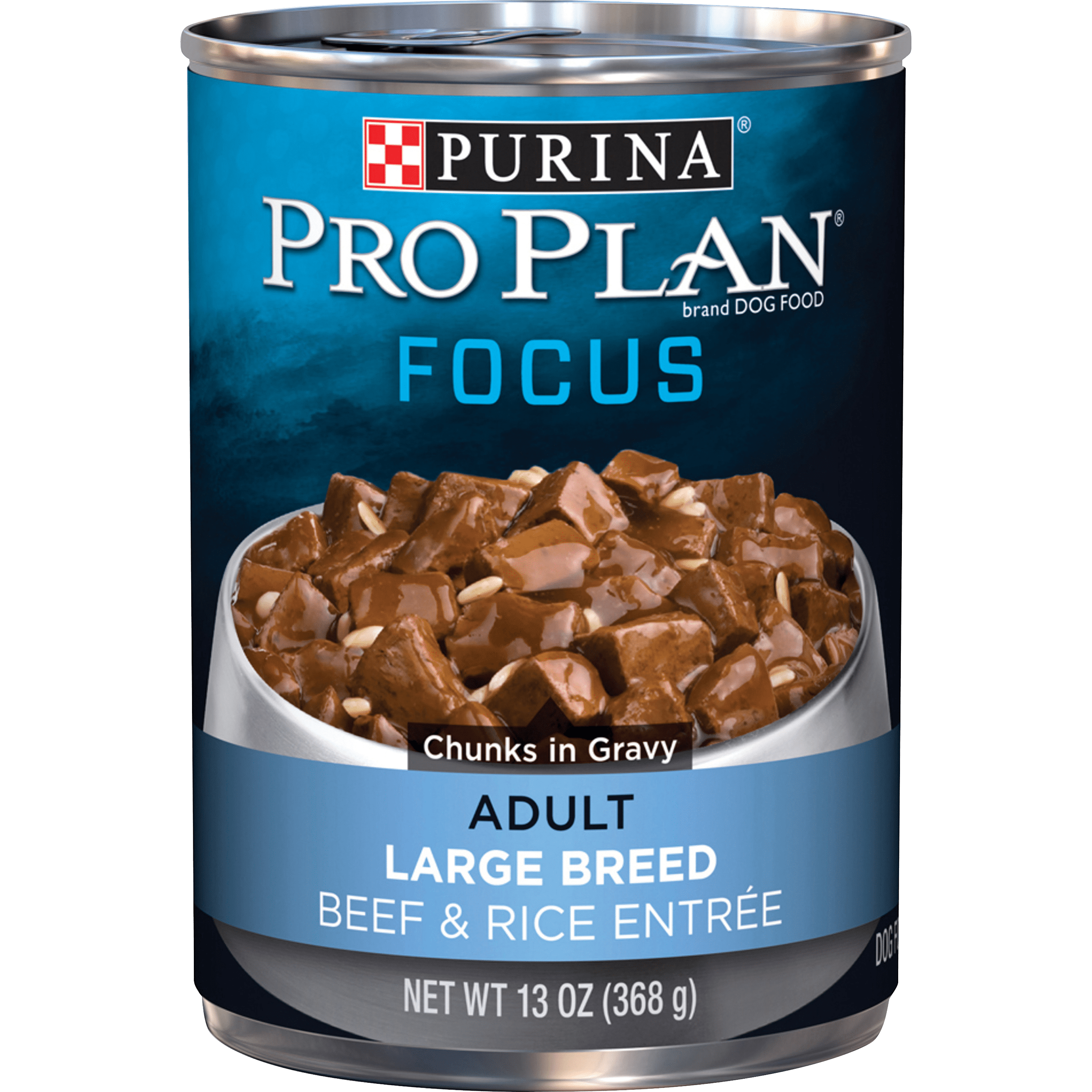 Photo 1 of *10/2025* Purina Pro Plan Specialized Adult Large Breed Beef & Rice Entree Canned Dog Food, 13-oz, case of 12