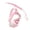 Pink, variant on Adjustable Dry Snorkels Set with Diving Mask and Soft Silicones Seal Dry Snorkels Diving Goggles for Swimming Pool Use