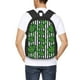 thumbnail image 4 of Disketp Palm Greenery Mochila Minimalista de Gran Capacidad, Mochila de Viaje para Escuela, Trabajo o Uso Diario, 4 of 6