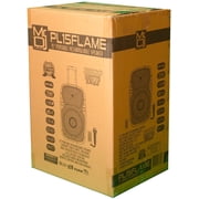 MR DJ PL15FLAME 15 Portable Translucent Bluetooth Speaker + Speaker Stand