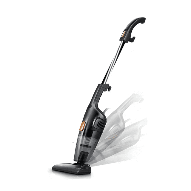 Aspiradora De Mano Vertical 3 En 1 Con Cable 600w, 3m, 19kpa Malubero, Negra