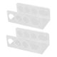 thumbnail image 4 of Estante para cepillos de dientes montado en la pared estante para cepillos de dientes ultrafino de alta resistencia para baño ANGGREK Otros, 4 of 8