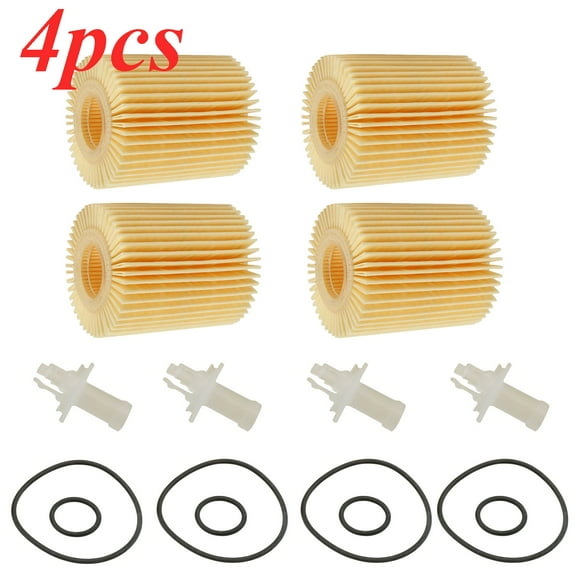 4X Car Oil Filter For Lexus GS460 IS250 IS300 IS350 LS460 LS600h 04152-31080 New