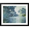 thumbnail image 2 of Art.com Branch of the Seine Near Giverny, 1897 Giclee Print by Claude Monet, Black Frame Wall Art, 40" x 32", 2 of 5