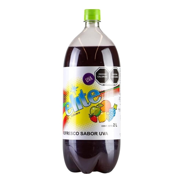 Refresco Elite sabor uva 2 l
