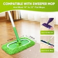 thumbnail image 2 of Paquete de 6 almohadillas de microfibra reutilizables para fregonera Swiffer, 2 of 8