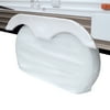 Classic Accessories Over Drive RV Dual Axle Wheel Cover, Wheels up to 27" Dia 8" Width, White