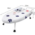 thumbnail image 6 of 2Pcs/Set Desktop Ironing Board with Removable Washable Cover Heat-Resistant Cotton Padded Foldable Anti-slip Clothes Sleeves Mini Ironing Board, 6 of 8