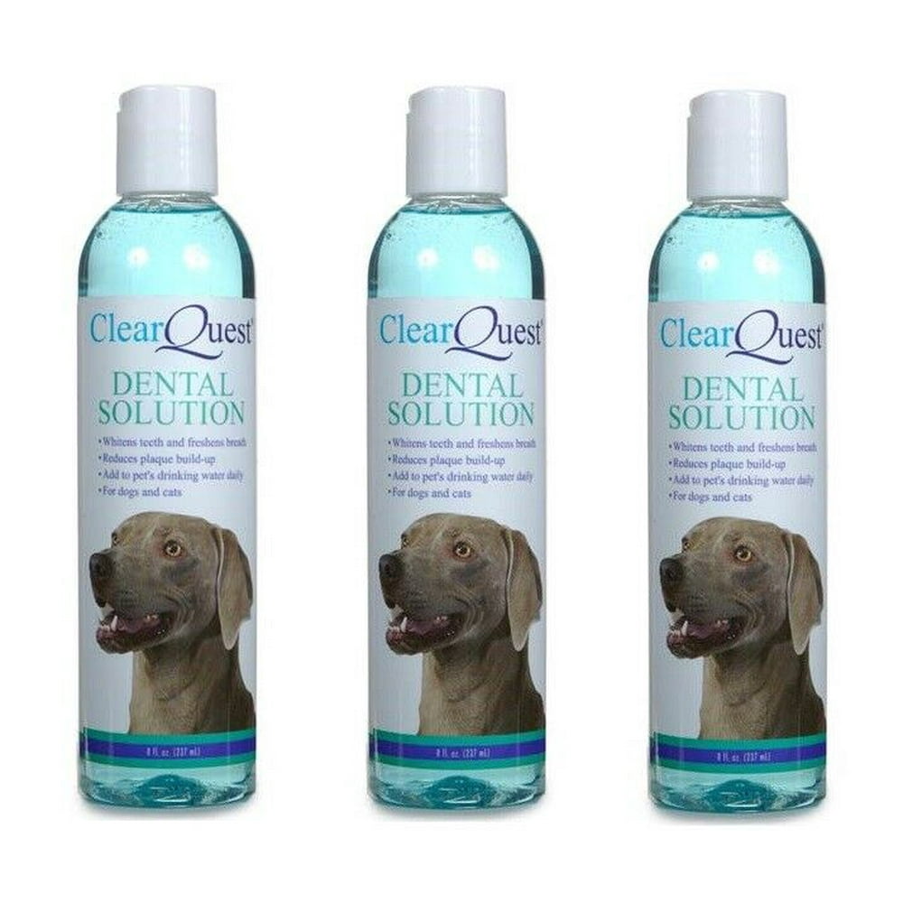 Pet Dental Solution Dog Cat Water Additive Oral Health Fresh Breath