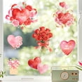 thumbnail image 5 of Valentines Day Stickers Window Decals Heart Love Decorations for Home Party Decor Romantic Atmosphere Wall Glass Door Decorative Vinyl Clings, 5 of 6