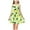 Green, variant on Moocorvic Summer Print Girls Dresses Sleeveless Casual Beach Sundress Halter Dress 9-10 Years,Green