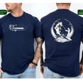 thumbnail image 4 of Men's/Unisex T-Shirt with Unique Fishing Design - Designed for Fishing Enthusiasts with "FISHING" Logo on the Front and a Lively Fishing Scene on the Back., 4 of 6